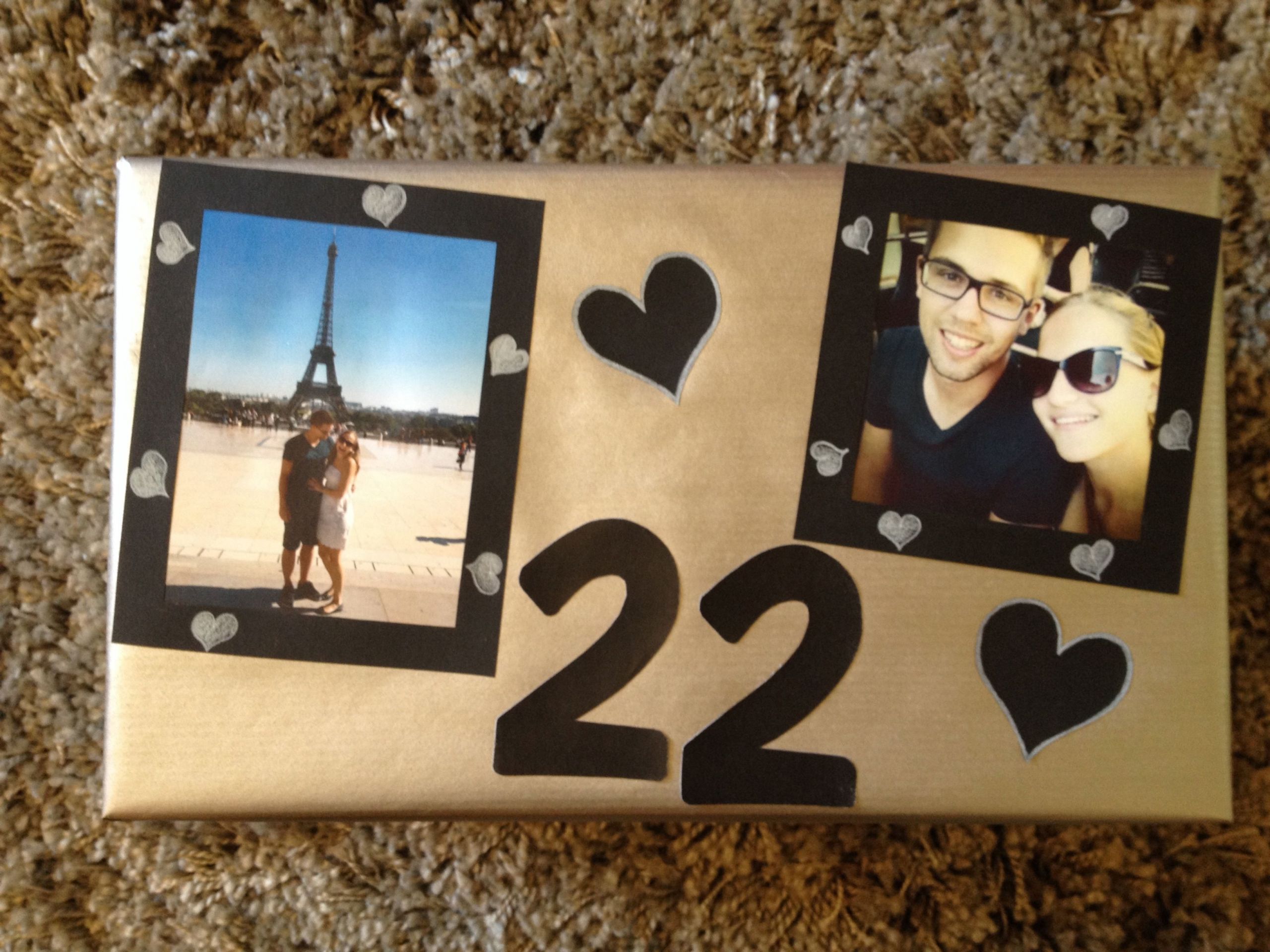 20Th Birthday Gift Ideas For Boyfriend
 a birthday box for my boyfriend when he turned 22 for