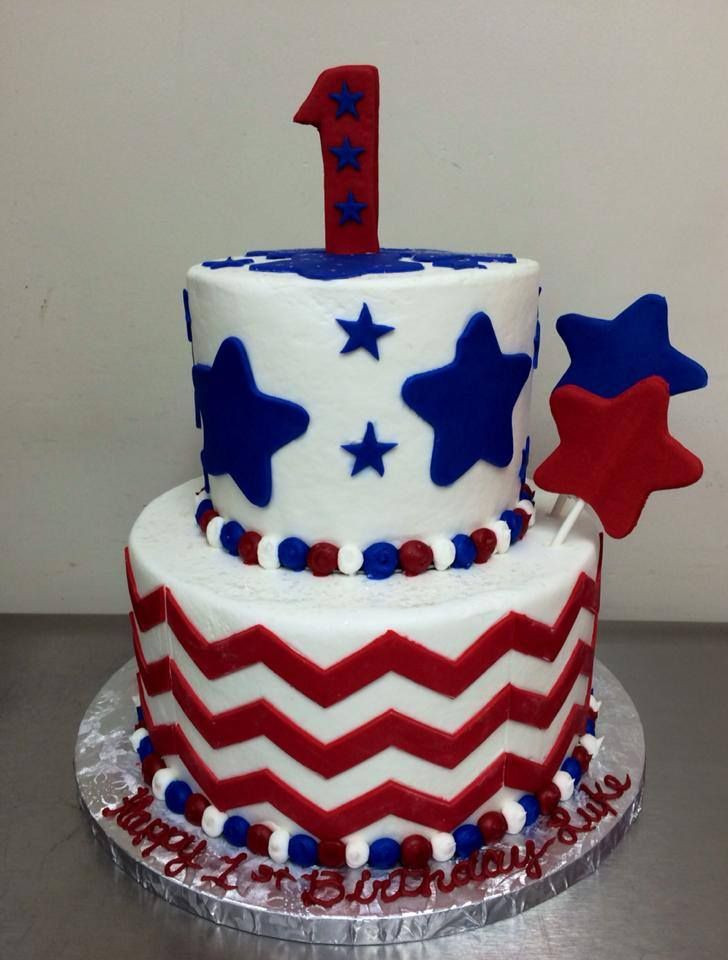4Th Of July Birthday Cake
 Birthday Cakes Kelsey s Kakes 4th of july in 2019
