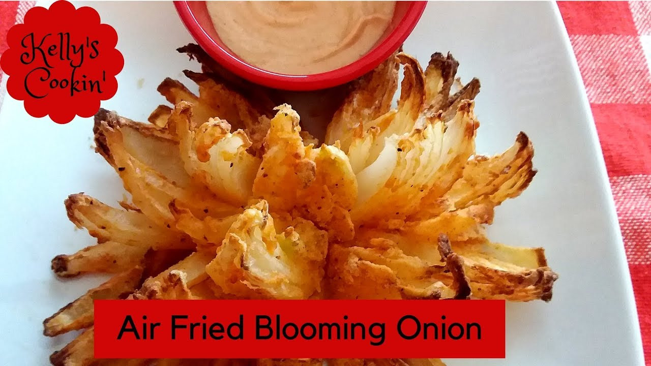 Air Fryer Blooming Onion
 Air fried Blooming ion It Can Be Done