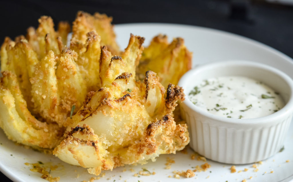 Air Fryer Blooming Onion
 How to Make an Air Fried Blooming ion Gluten Free
