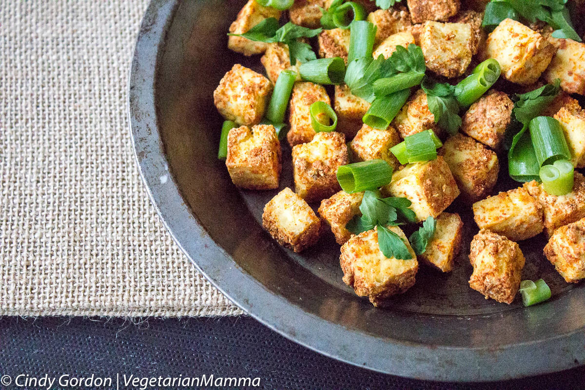 Air Fryer Recipes Vegetarian
 Air Fryer Tofu with a touch of smoked paprika