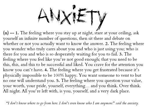 Anxiety Relationship Quotes
 Pin on Quotes