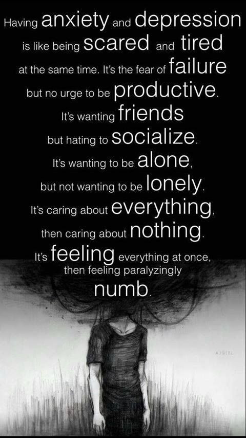 Anxiety Relationship Quotes
 Best 25 So sad ideas on Pinterest