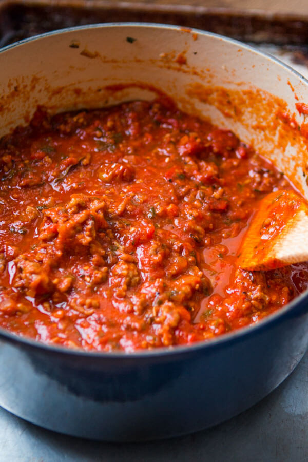 Authentic Italian Spaghetti Sauce Recipes
 Favorite Homemade Spaghetti Sauce Oh Sweet Basil