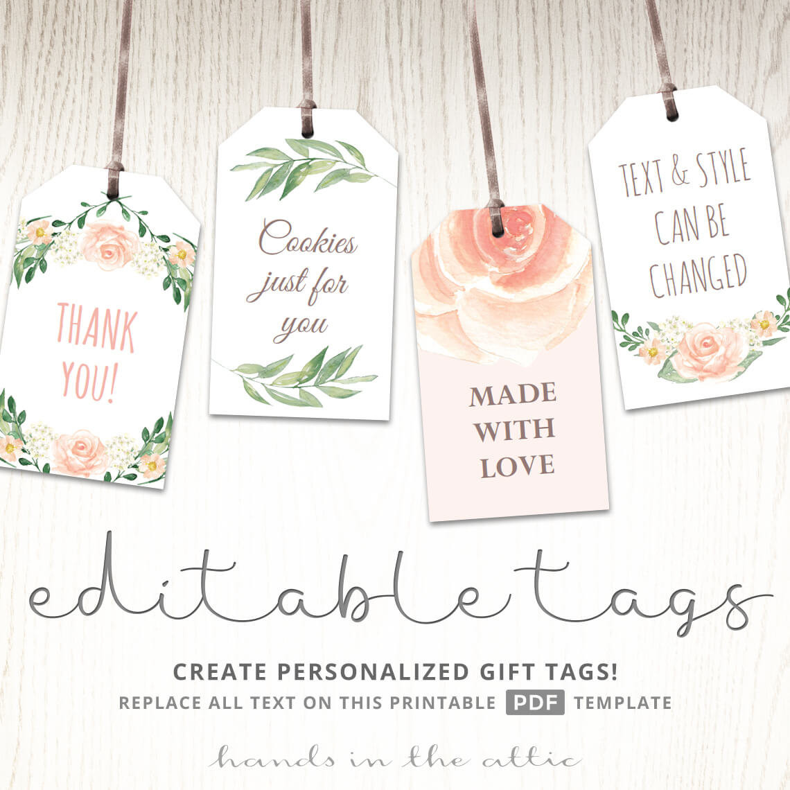 Baby Shower Gift Tags Printable
 Printable baby shower labels editable t tags bridal