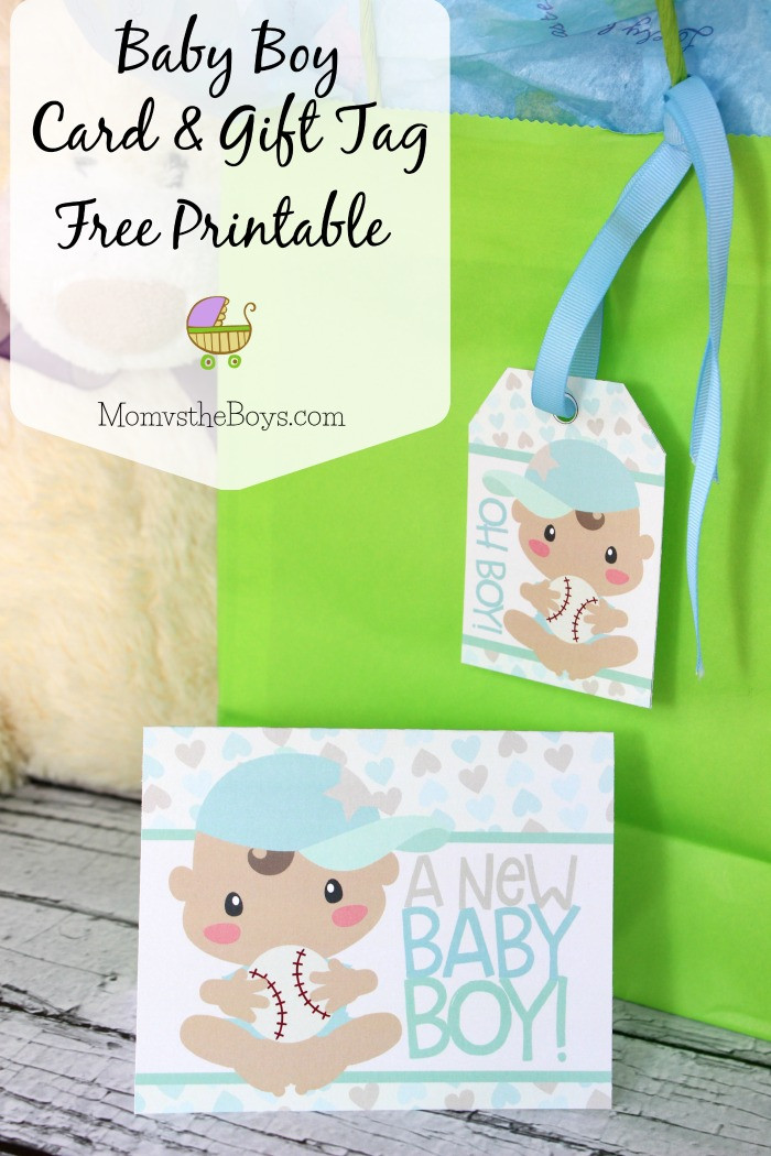Baby Shower Gift Tags Printable
 Baby Shower Gift Tags and Card Free Printable Mom vs