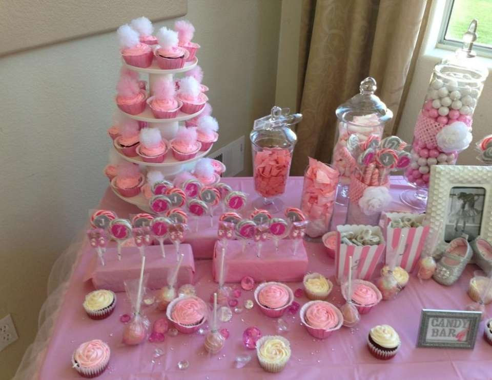 Baby Welcoming Party Ideas
 pink ballerina Baby Shower "Wel e Baby Camel"