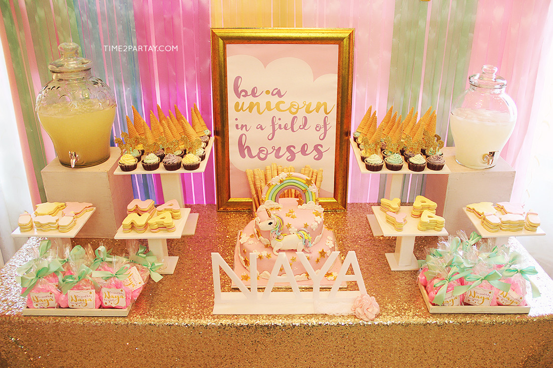 Baby Welcoming Party Ideas
 A Unicorn Themed Wel e Baby Party
