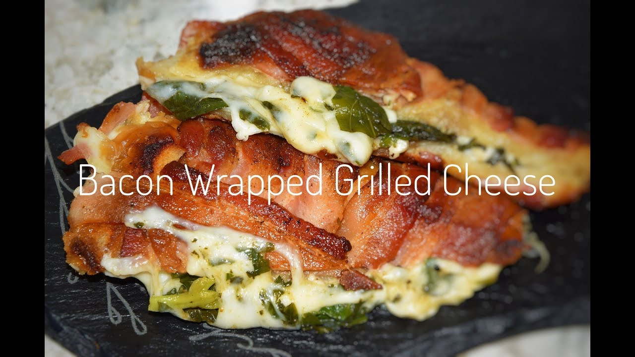 Bacon Wrapped Grilled Cheese Sandwiches
 How To Make Bacon Wrapped Grilled Cheese Sandwich