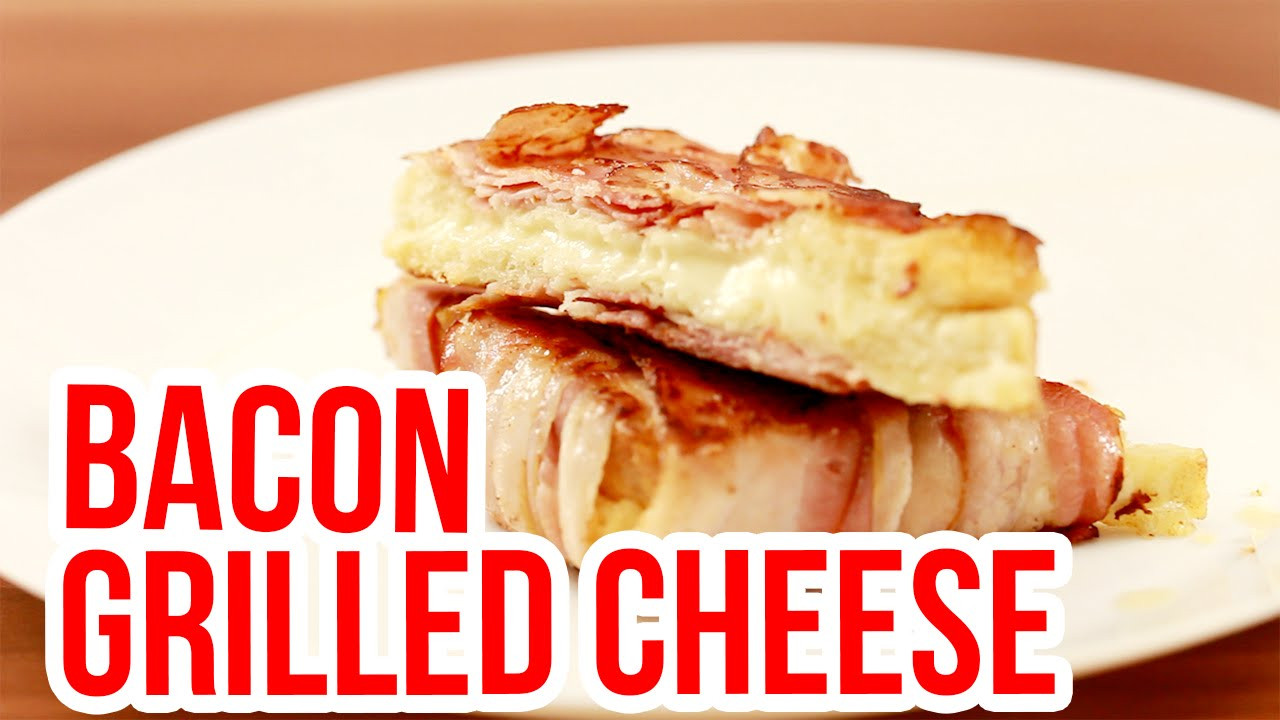 Bacon Wrapped Grilled Cheese Sandwiches
 Bacon Wrapped Grilled Cheese Sandwich