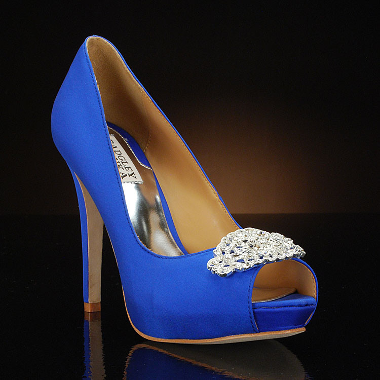 Badgley Mischka Blue Wedding Shoes
 shoes & accessories – I do Ghana