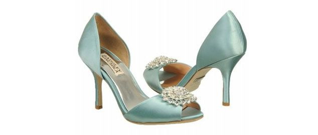 Badgley Mischka Blue Wedding Shoes
 Badgley Mischka Lacie Tiffany Blue wedding shoes with