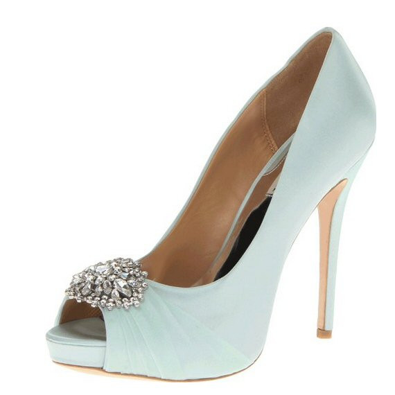 Badgley Mischka Blue Wedding Shoes
 7 Wedding Shoe Rules Every Bride Needs to Know