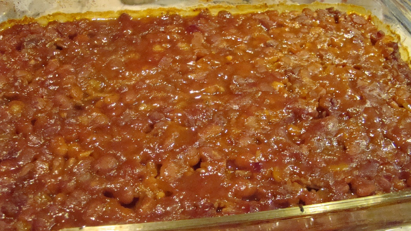 Bake Ground Beef
 The Bear Cupboard BAKED BEANS WITH GROUND BEEF