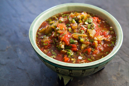 Basic Salsa Recipe
 Simple Green Chile Tomato Salsa Recipe