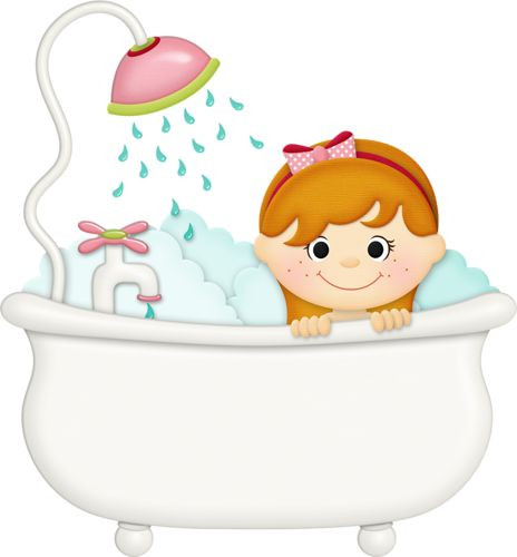 Bathroom Clipart For Kids
 Bathroom clip art girl bath clipart kid Cliparting