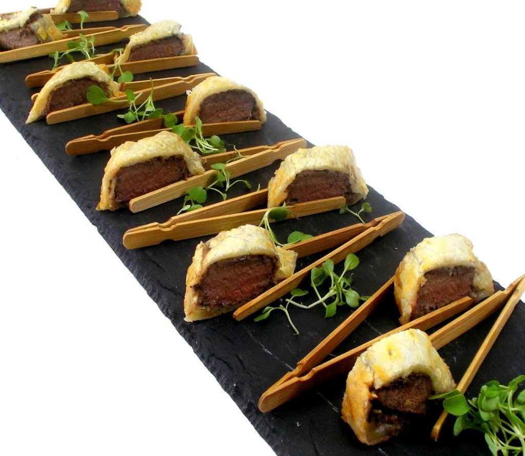 Beef Tenderloin Appetizer Recipes
 Mini Beef Wellingtons with small medallions of beef