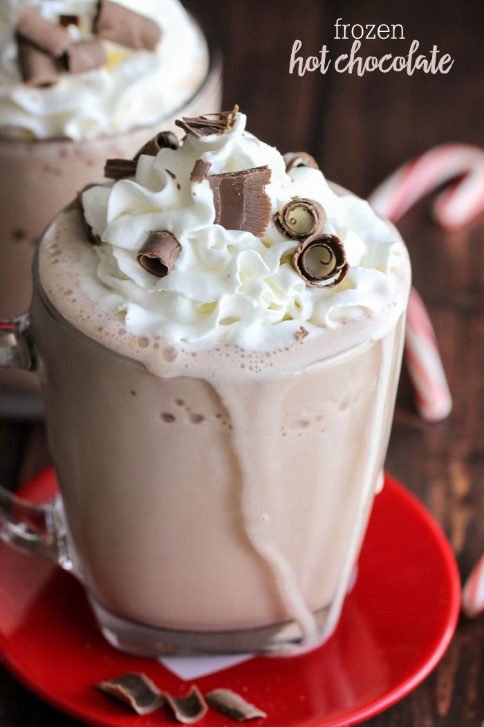 Beverages &amp; Frosty Dairy Desserts
 3 Ingre nt Frozen Hot Chocolate this drink takes a