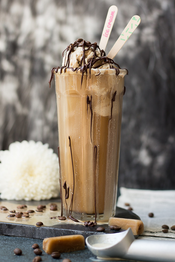 Beverages &amp; Frosty Dairy Desserts
 Chocolate Drizzle Coffee Ice Cream Float