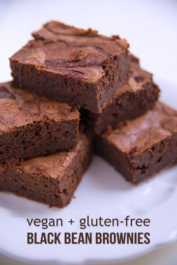 Black Bean Brownies Vegan
 Vegan Black Bean Protein Brownies Gluten Free