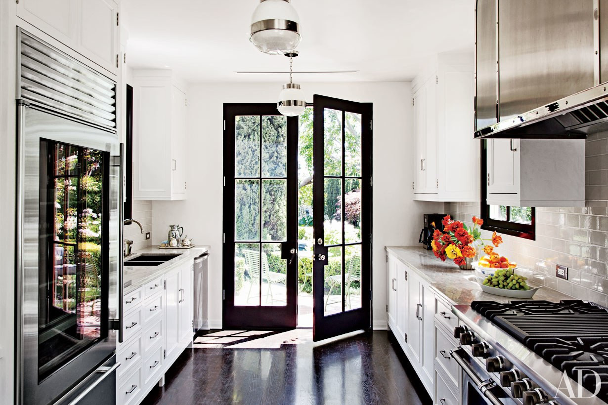 Black White Kitchen
 9 Beautiful Black and White Kitchens from the AD Archives