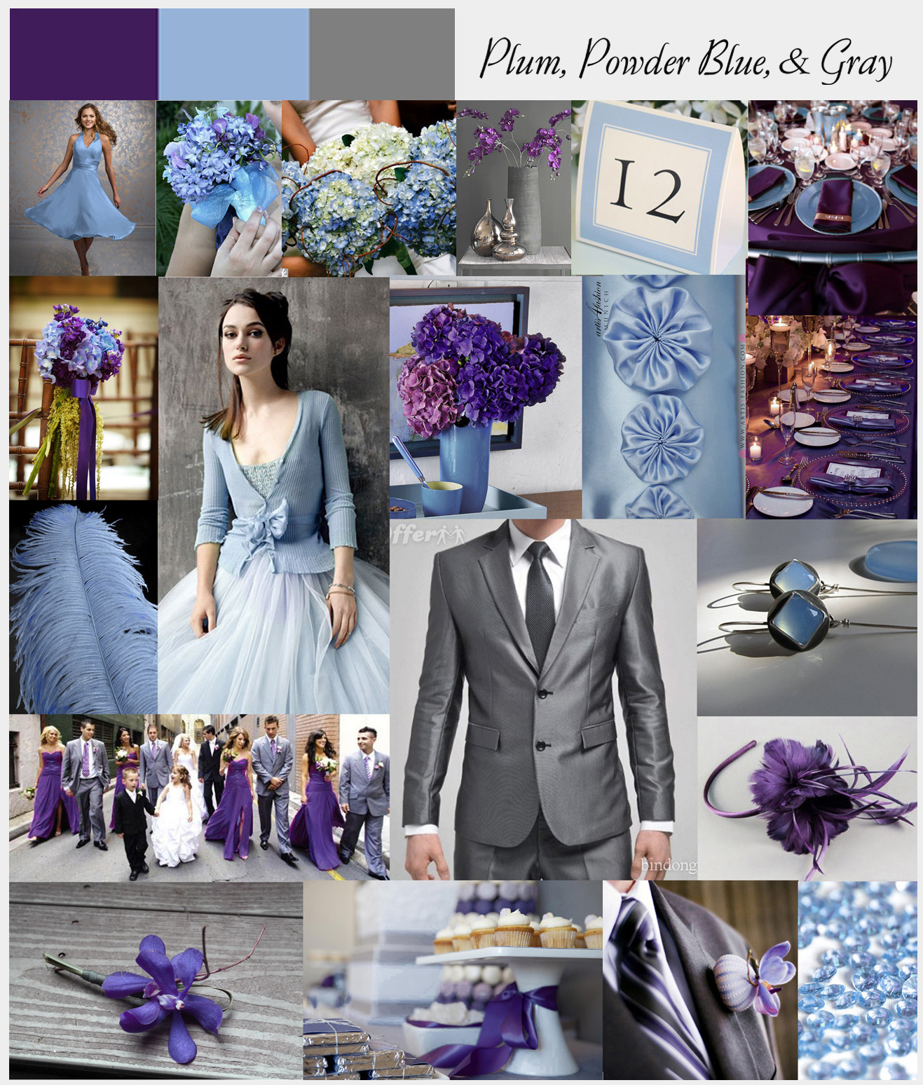 Blue And Grey Wedding Colors
 21 Fresh Wedding Color Schemes That Will Make Your Married