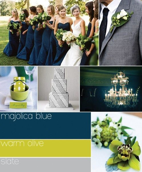 Blue And Grey Wedding Colors
 navy blue olive green and grey wedding wedding colors