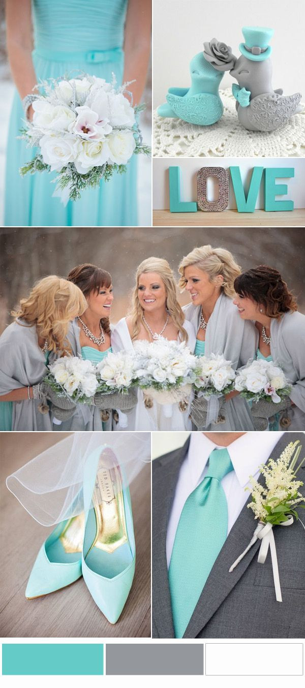Blue And Grey Wedding Colors
 9 Most Popular Wedding Color Schemes from Pinterest to