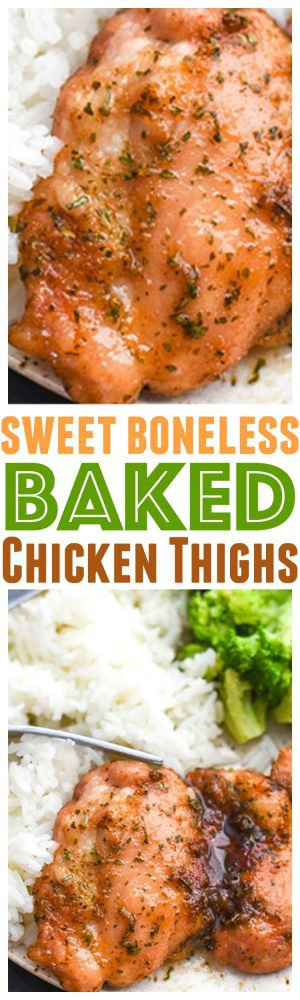 Top 21 Boneless Chicken Thigh Recipe Baked - Home, Family, Style and ...