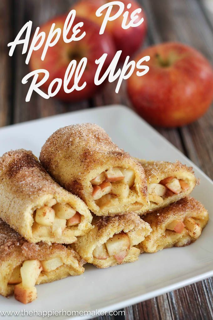 Breakfast Apple Recipes
 Apple Pie Roll Ups Recipe