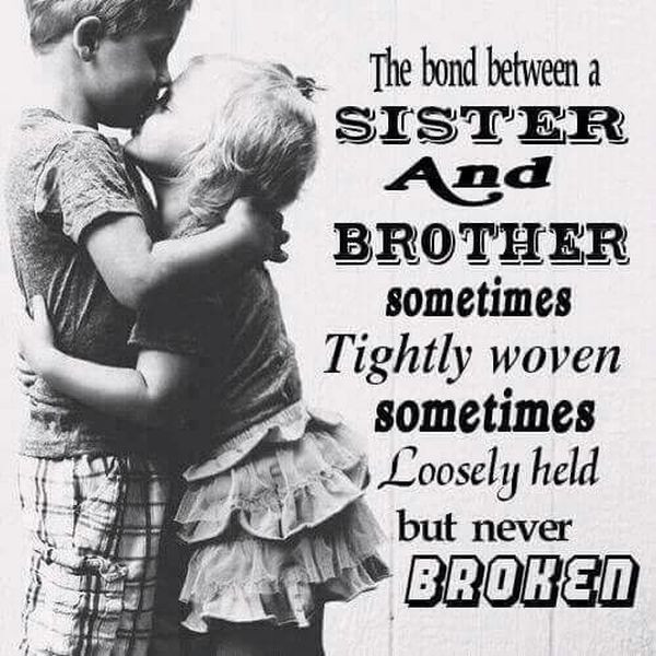 Bro Sis Relationship Quotes
 Sibling Quotes
