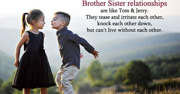 Bro Sis Relationship Quotes
 Beautiful Relationship Brother Sister HD Cute Love