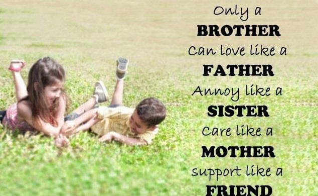 Bro Sis Relationship Quotes
 National siblings day 2016 25 Awesome Quotes saying