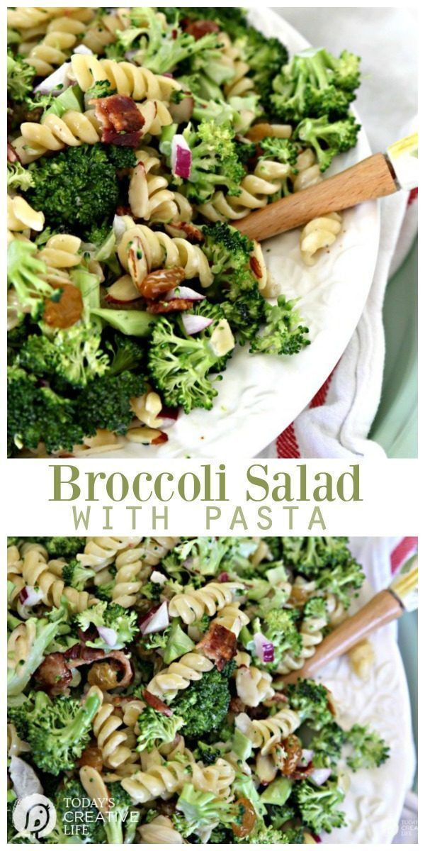 Broccoli Main Dish Recipes
 Broccoli Salad With Pasta Recipe