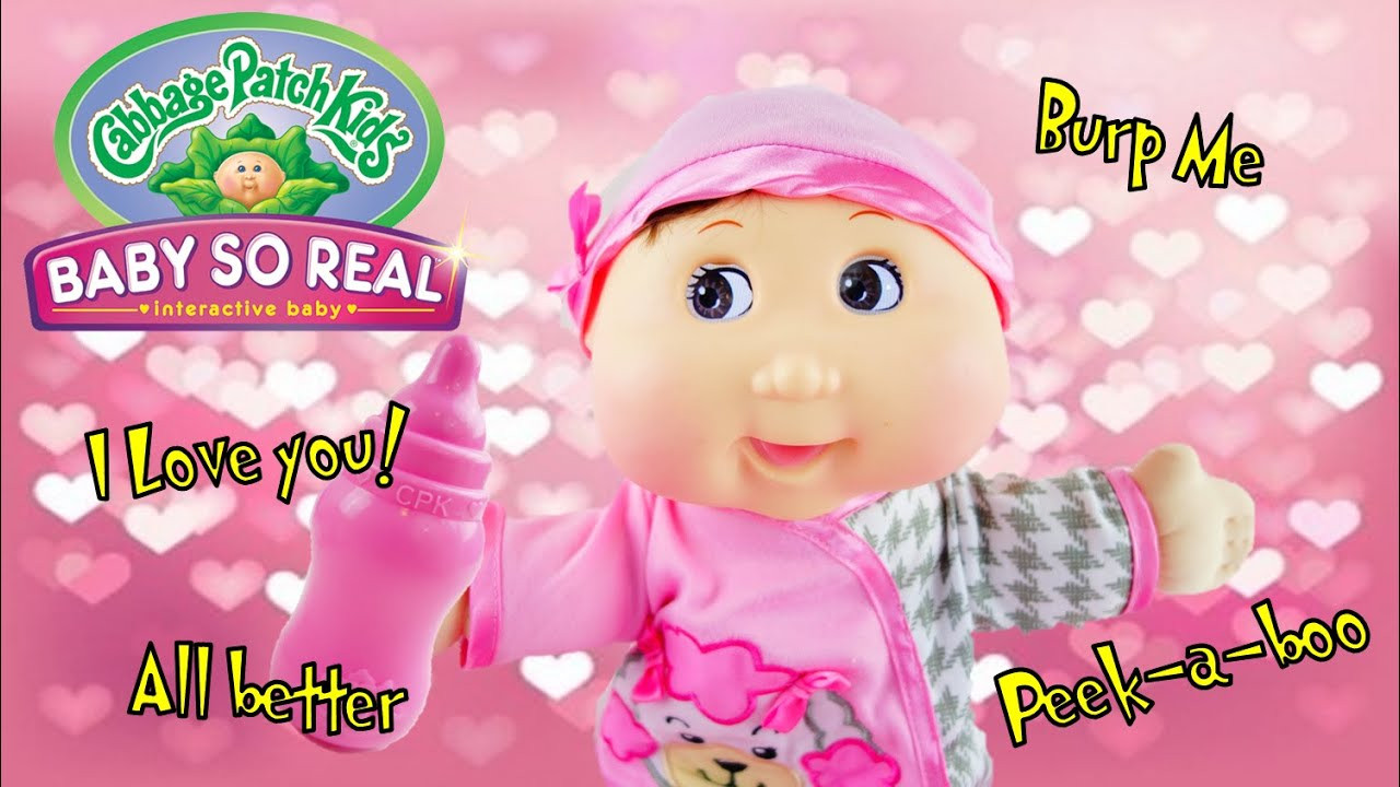 Cabbage Patch Baby So Real Reviews
 Cabbage Patch Kids Baby So Real Interactive Baby Doll