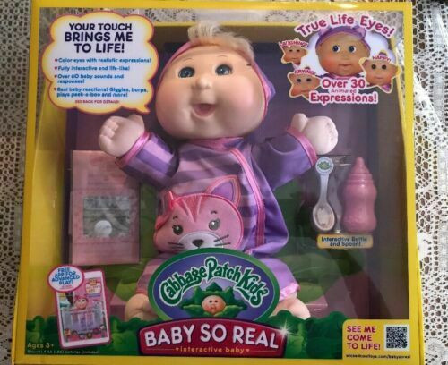 Cabbage Patch Baby So Real Reviews
 Cabbage Patch Kids 14" Baby so Real Blonde Aal2 for sale