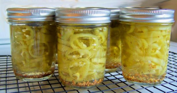 Canning Banana Peppers Rings Recipes
 Sweet Pickled Banana Peppers by Bergy at