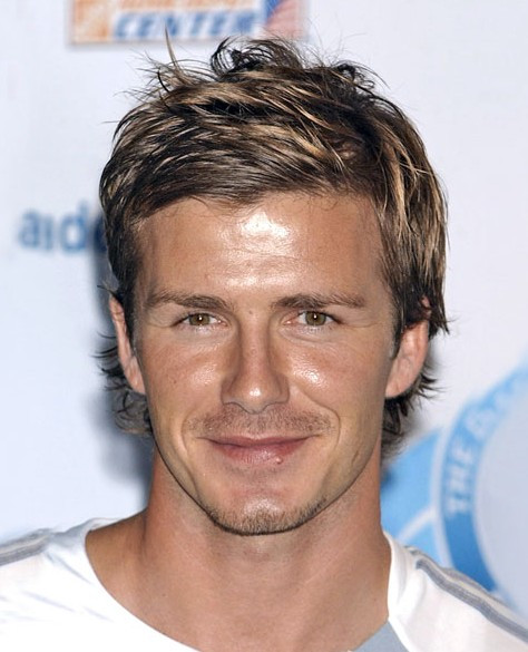 Casual Hairstyles For Mens
 David Beckham Casual Short Hairstyle for Men Hairstyles