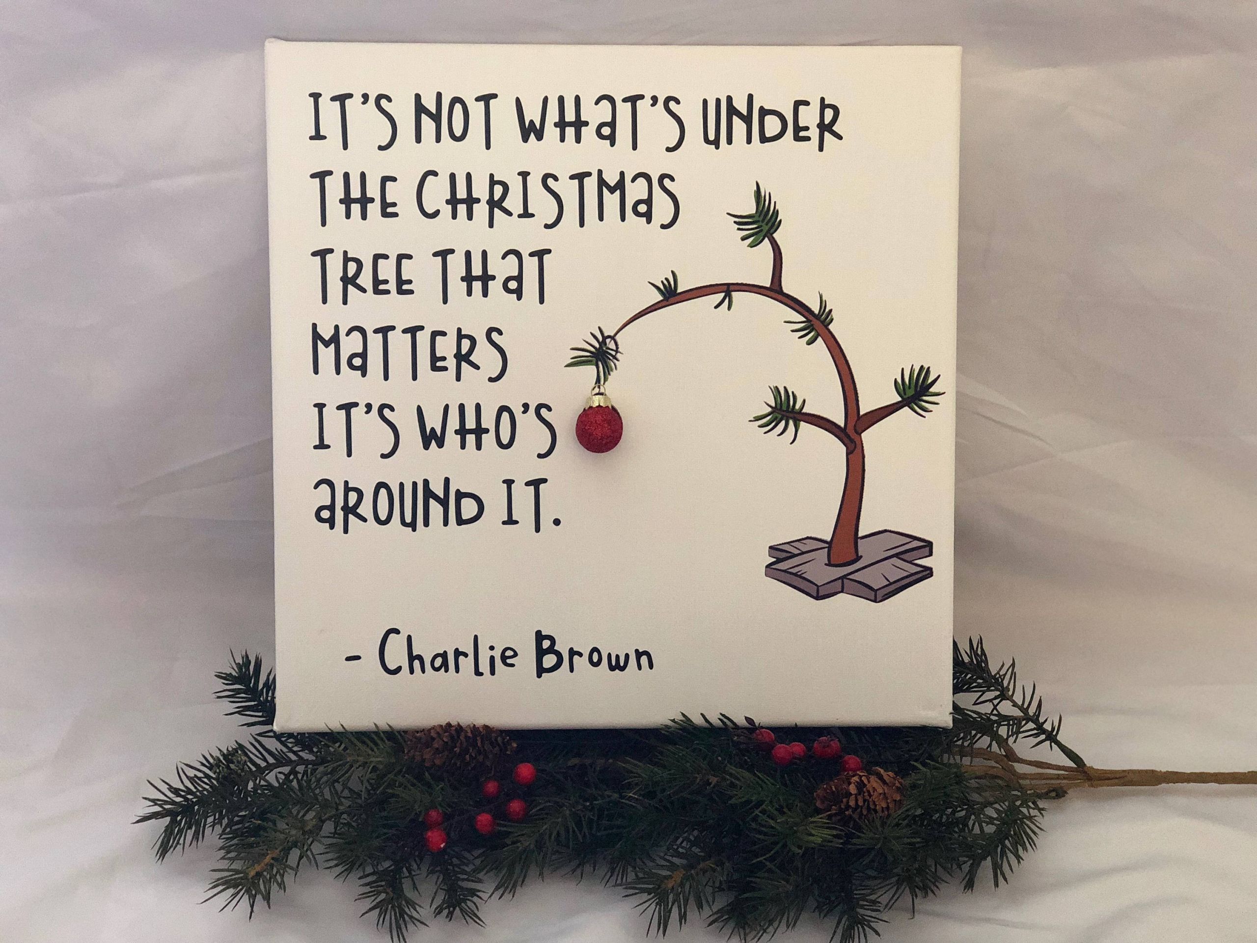 Charlie Brown Christmas Quote
 Charlie Brown Christmas Charlie Brown Tree Charlie Brown