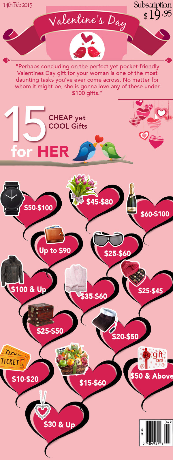 Cheap Valentines Day Gifts For Her
 15 Cheap yet Cool Gifts for Her this Valentines Day OVLG