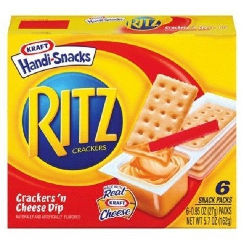 Cheese And Crackers Snack
 Kraft Handi Snacks Ritz Crackers N Cheese