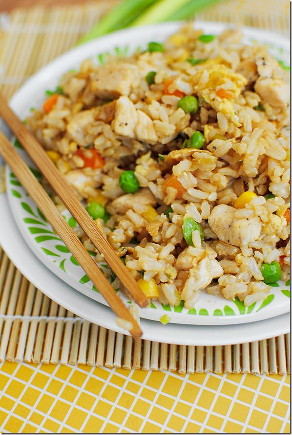 Chicken Fried Rice Recipes Easy
 Easy Chicken Fried Rice Iowa Girl Eats