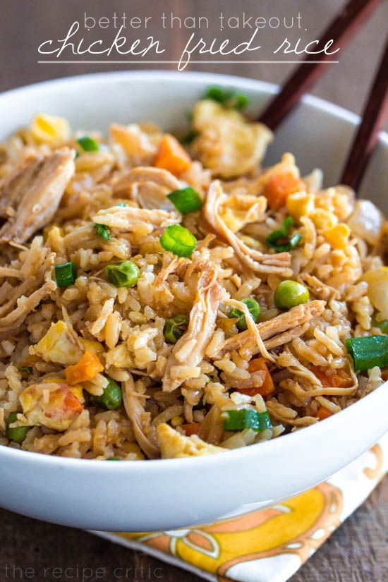 Chicken Fried Rice Recipes Easy
 Easy Chicken Fried Rice in 2019 Recipes
