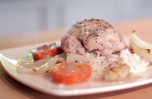 Chicken Thighs With Cream Of Mushroom Soup
 Cream of Mushroom Soup Chicken Thighs Recipe