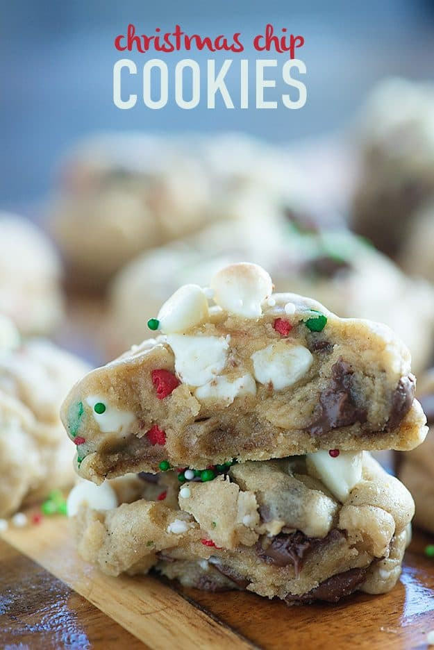Christmas Choc Chip Cookies
 Most Popular Recipes of 2018 — Buns In My Oven