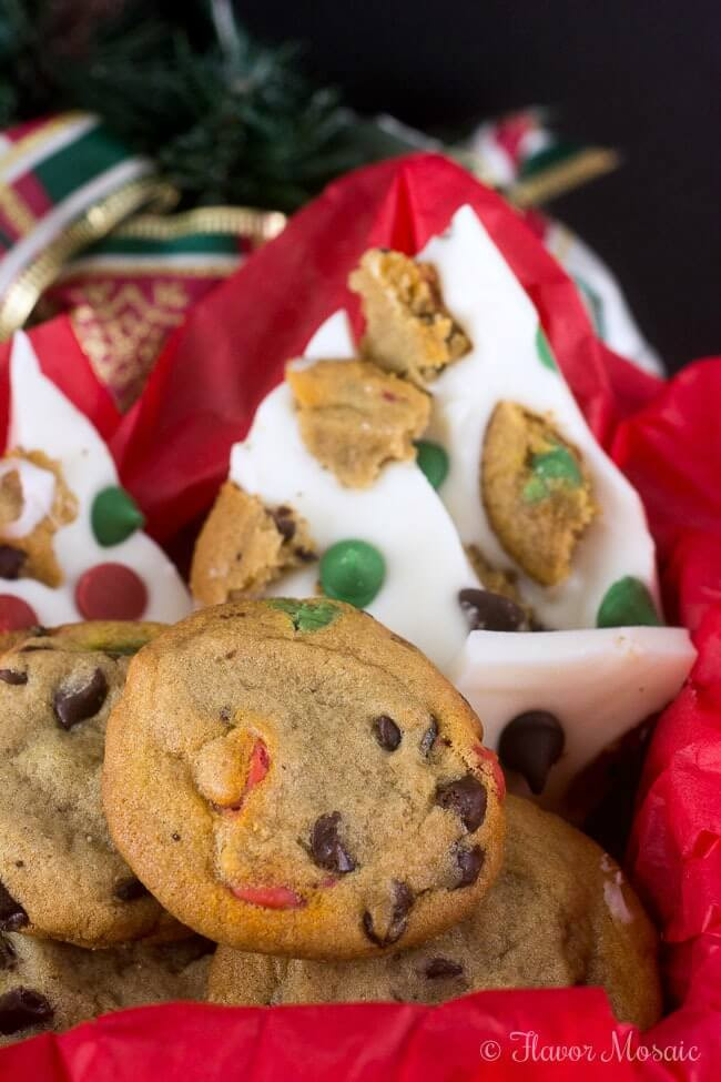 Christmas Choc Chip Cookies
 Holiday Chocolate Chip Cookie Bark Flavor Mosaic