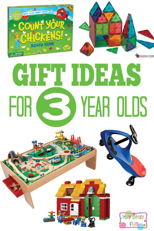 Christmas Gift Ideas For 3 Year Old Girl
 Gifts for 3 Year Olds Itsy Bitsy Fun
