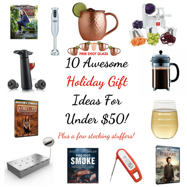 Christmas Gift Ideas For Couples Under 50
 10 Awesome Holiday Gift Ideas For Under $50