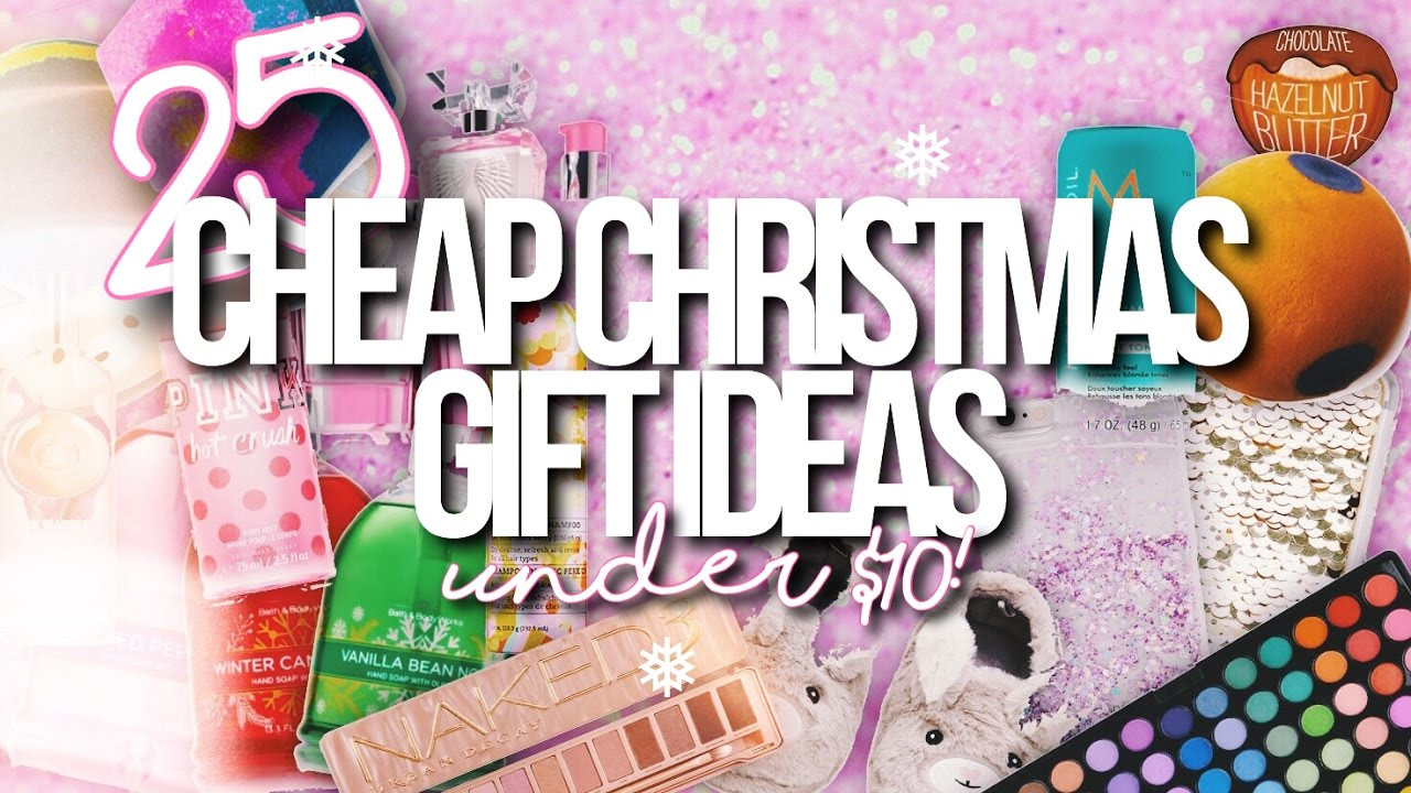 Christmas Gift Ideas Under $10
 25 CHEAP CHRISTMAS GIFT IDEAS UNDER $10 Christmas