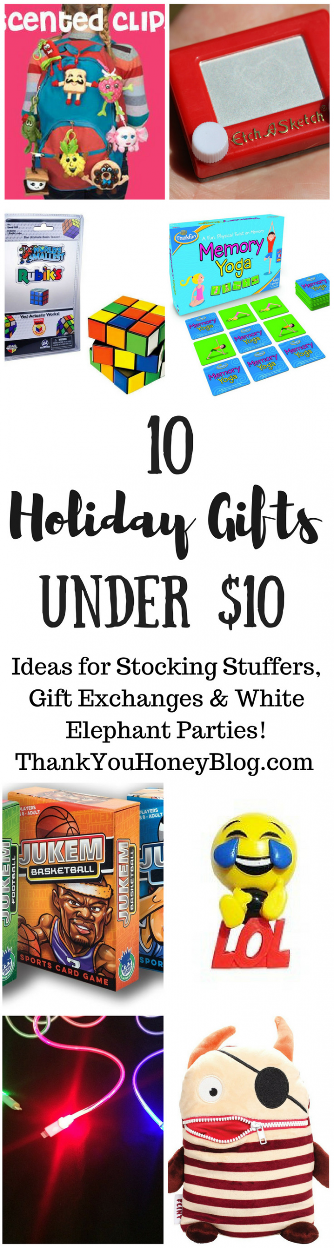 Christmas Gift Ideas Under $10
 10 Holiday Gifts Under $10